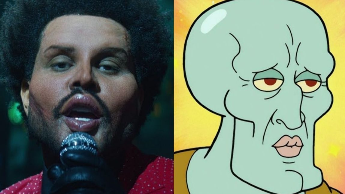 THE WEEKND SE TRANSFORMA EN ‘CALAMARDO GUAPO’ Y LAS REDES